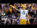Christian Watson showing why he was an early draft pick