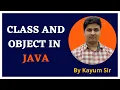 Class and Object in java Best Institute for Java in Kanpur Kayum Ansari ByteCode IT Solutions