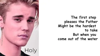 Download Justin Bieber - Holy (Lyrics Video) ft. Chance The Rapper MP3