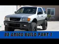 1999 Isuzu Amigo Build Part 1 Dale Walker