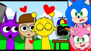 sprunki but sus the sprunki kissing mod