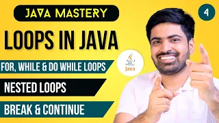 Loops in Java For loop While loop Do while loop Nested loops in Java Break Continue