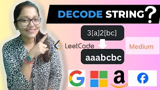 Decode String - JAVA Leetcode Medium String Stack APPLE ADOBE GOOGLE UBER INTUIT