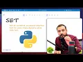 Python Set Types of SETS in PYTHON PYTHON 100 DAYS SERIES