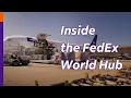 Inside the FedEx World Hub Busiest Airport at Night Behind the Scenes