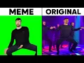 Mr Beast Rizz Original vs Meme Side by Side Comparison