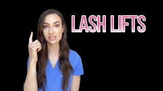 Lash Lifts - are they safe Eye Doctor Explains