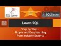 Learn SQL Server Part 1