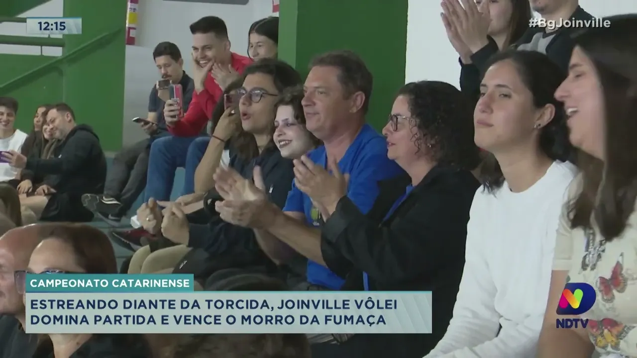 Campeonato Catarinense! Estreando diante da torcida, Joinville Vôlei domina partida e vence!