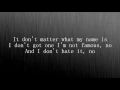 AJR - I'm Not Famous Lyrics Video