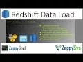 Load data into Redshift using ZappyShell Command Line tools
