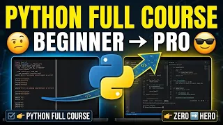 Python for Beginners Full Course 2026 Learn Python Step by Step
