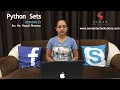 Python Sets Session 23 By RupaliSharma Sets