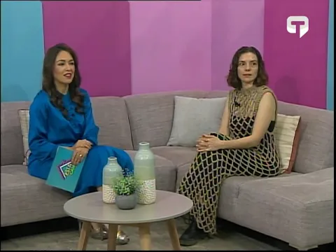 Desfile de colección de tejidos