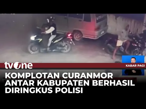 Polisi Terpaksa Tembak Pelaku Curanmor Saat Ditangkap