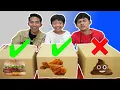 Download Lagu JANGAN SAMPAI SALAH PILIH MAKANAN DIDALAM BOX MISTERI! Arya Gagal Mukbang?!! | Mikael TubeHD