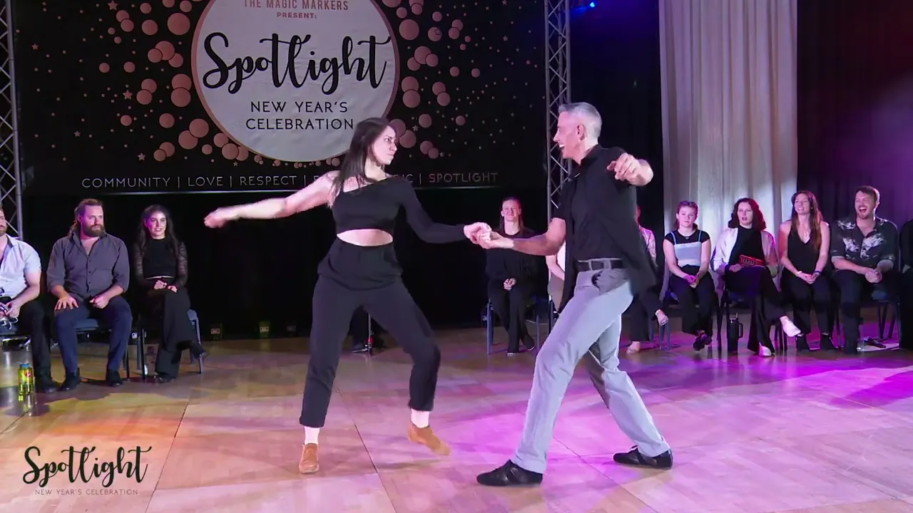 Spotlight New Year's Celebration 2023 Intermediate Jack & Jill - Kevin Davis & Alyssa Tyler