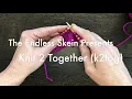 Knit Two Together k2tog Decrease Tutorial