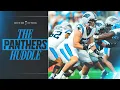 The Panthers Huddle with Dave Canales and Monroe Freeling