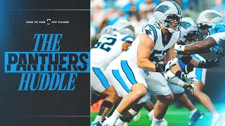 The Panthers Huddle with Dave Canales and Monroe Freeling