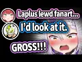 Download Lagu JP Streamer's Comment About Laplus's Lewd Fanart Caught Her Off-Guard【Hololive】