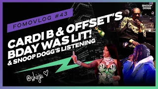 takeoff turned up w cardi b for offsets bday u0026 inside snoop doggs compound in inglewood