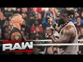 BREAKING NEWS Oba Femi to battle Bron Breakker at Sunday Night s Main Event Raw highlights