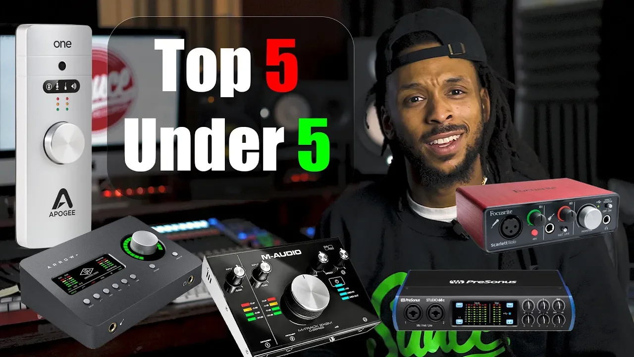 Outline Video Top 5 Audio Interfaces Under $500 2019
