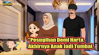 pesugihan demi harta akhirnya anak jadi tumbal kartunin 