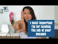 Job Interview Tips Don t Do This ONE Interview Mistake Hand Therapy Secrets