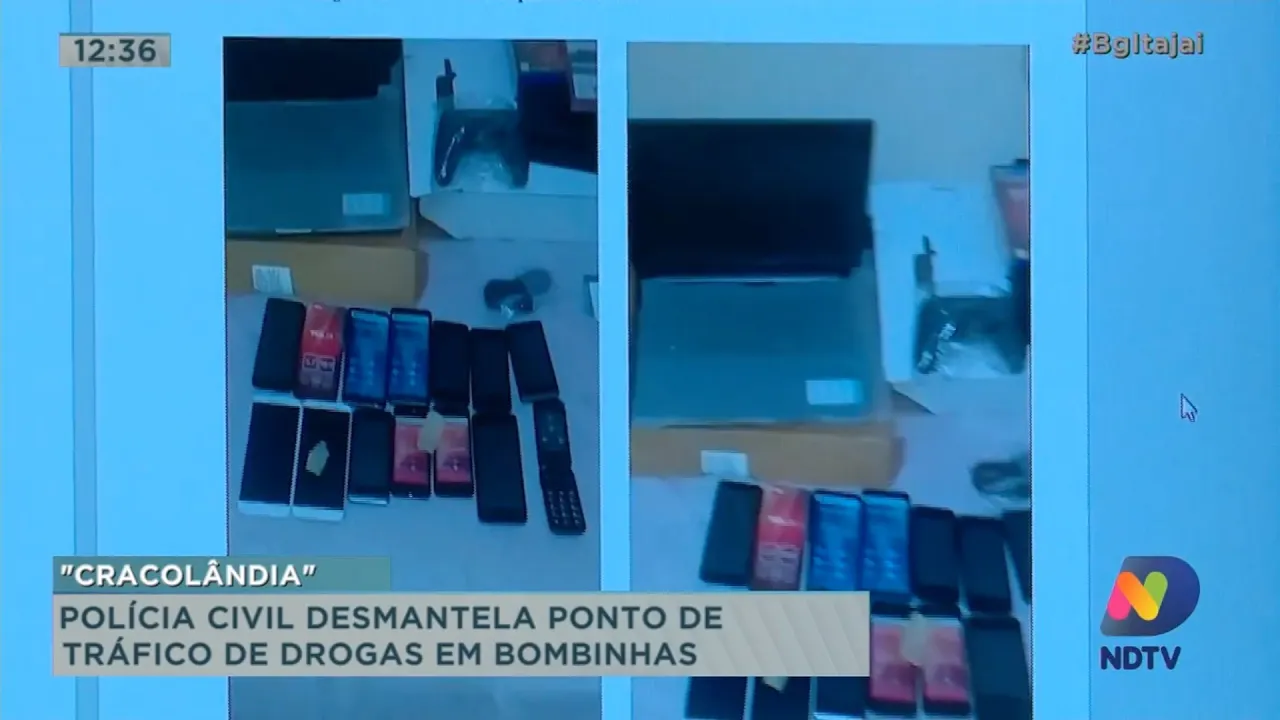 Polícia Civil desmantela ponto de tráfico de drogas em Bombinhas