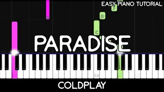 Download Coldplay - Paradise (Easy Piano Tutorial) MP3