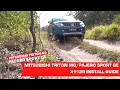 Lagu Mitsubishi Triton MQ/ Pajero Sport QE  Ryco X112R installation guide