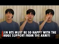 Lagu Jin BTS Cries as ARMY Does Something Unexpected for Him — Will He Get It?
