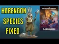 Fixing the HARENGON SPECIES for DUNGEONS DRAGONS 2024 or 5E LIVE