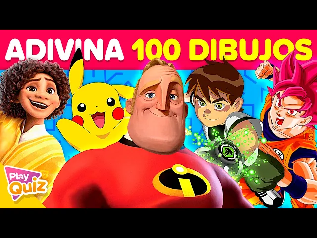 Download MP3 ¿Cuántos personajes podrás adivinar? 🦸🖍️🤔| Adivina la caricatura - PlayQuiz Trivia