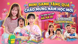 Mini Game Săn Quà Chào Mừng Năm Học Mới Cùng Mẹ Hà Hí, Mint Vy Và Gia Đình MiMi Family