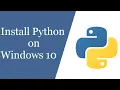 Python Tutorial for Beginners 1 Install and Setup for Windows