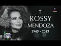 Muere la vedette Rossy Mendoza a los 80 anos en la CDMX De Primera Mano