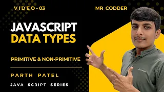 JavaScript Data Types Explained Primitive Non-Primitive JavaScript Tutorial
