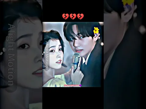 Kim taehyung and IU Edit{{Very Sad ending 😭💔}}#dilibadat #hindisong #lovewinsall #btsv