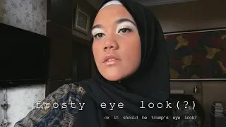 Download ❄️FROSTY EYE MAKEUP LOOK❄️ + cara membuat keluar warna eyeshadow terang di mata gelap😌 MP3