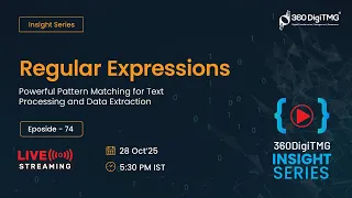Regular Expressions 360DigiTMG