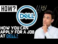 HOW TO SEARCH FILTER and APPLY FOR JOBS AT DELL INDIA USA Freshers JOB SEEKERS DELL