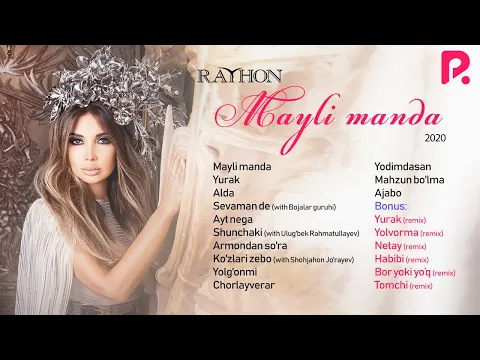 Download MP3 Rayhon - Mayli manda nomli albom dasturi 2020