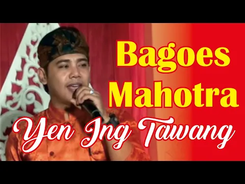 Download MP3 Yen ing tawang ono lintang - Bagoes Mahotra