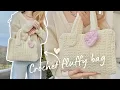 HOW TO CROCHET A BAG Winter edition with a velvet yarn