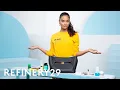 What s In This Victoria Secret Model s Bag Spill It Refinery29