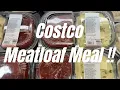 Costco Meatloaf and Mashed Potatoes Meal Review Heating Instructions and Tips
