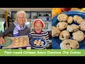 Plant-Based Oatmeal Raisin Chocolate Chip Cookies